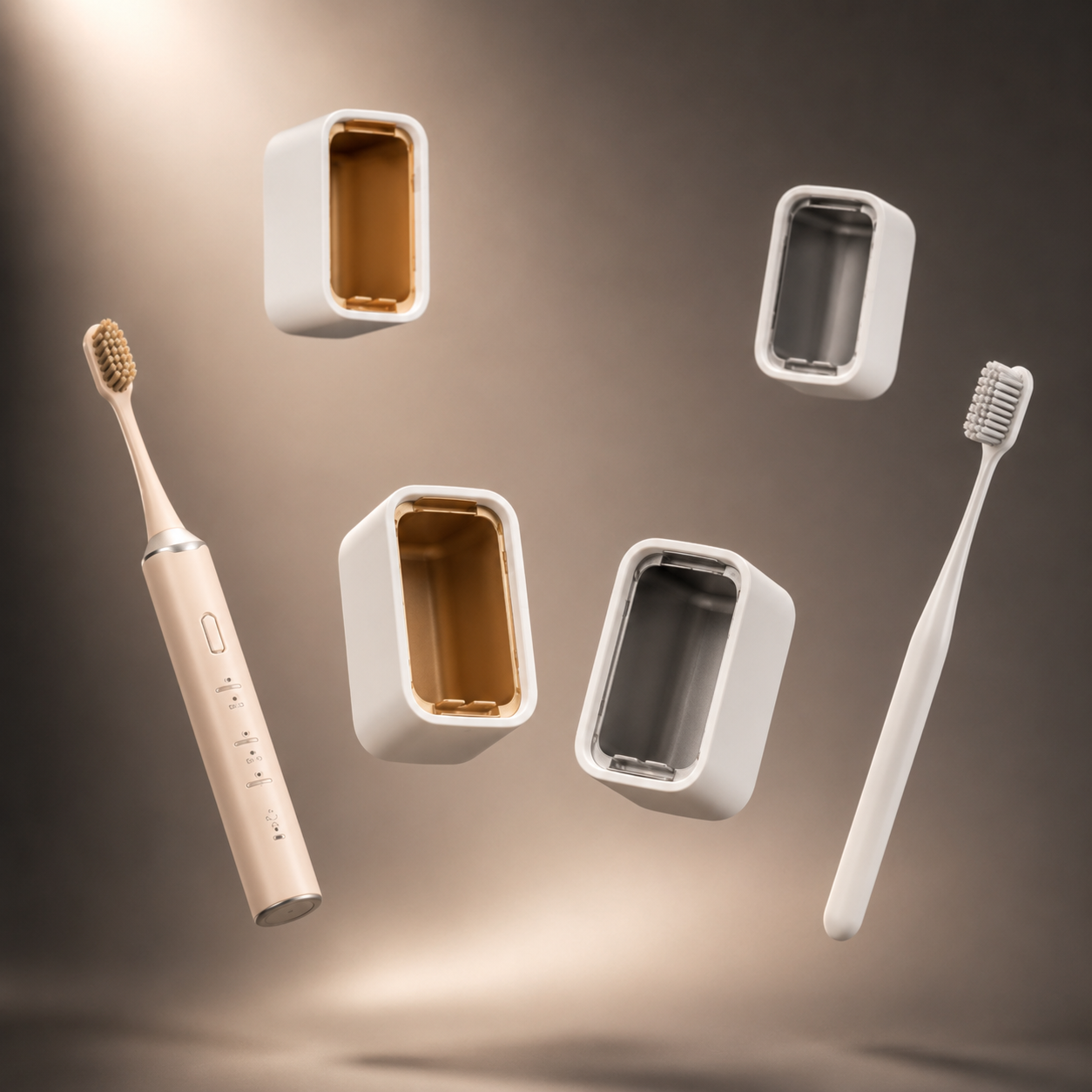 Oravia Care Duo™ – 2 uchwyty ochronne na szczoteczki