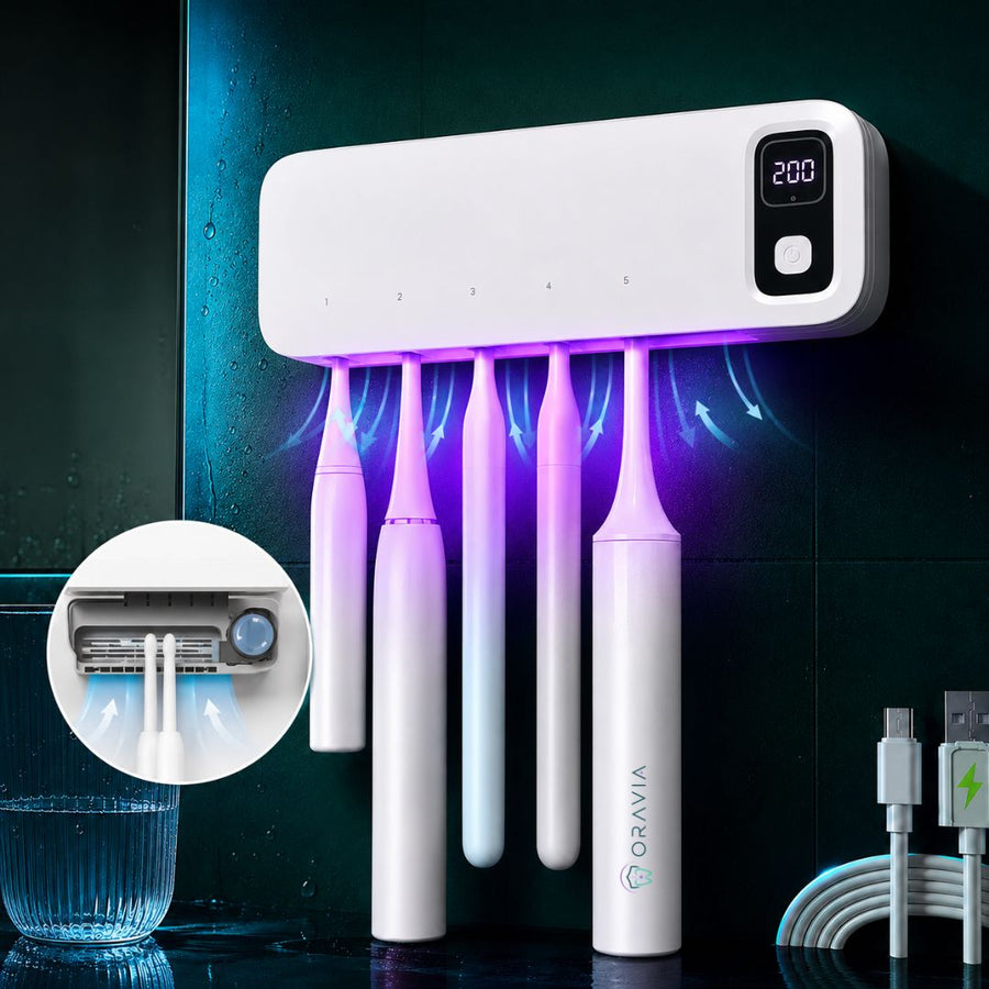 Oravia PRO 3.0 – Inteligentny uchwyt UV do szczoteczek