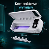 Oravia PRO 3.0 – Inteligentny uchwyt UV do szczoteczek